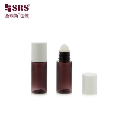 Acquistare Flacone roll-on in PET da 15 ml, contenitore vuoto in plastica con sfera per olio essenziale, siero per occhi, liquidi per la cura del corpo online manufacture