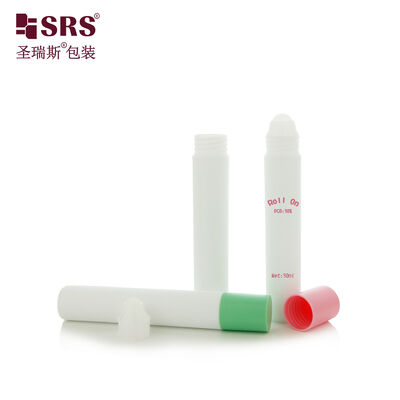 Acquistare Flacone vuoto in plastica da 30 ml con tappo piatto e sfera roller in plastica, flacone roll-on ricaricabile da viaggio online manufacture