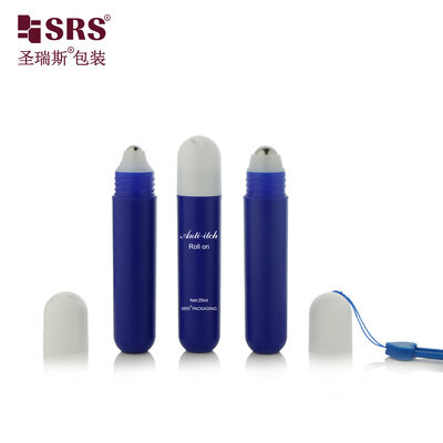 Acquistare Flacone in plastica blu di colore personalizzato per iniezione portatile RPPG da 25 ml con corda per liquido anti-prurito online manufacture