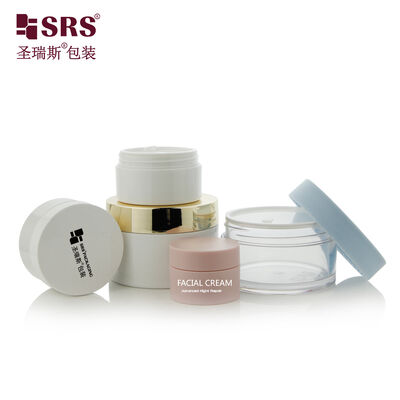 Acquistare Barattolo cosmetico trasparente in PET con tappo lucido per la conservazione di burro corpo, maschere viso e creme contorno occhi online manufacture