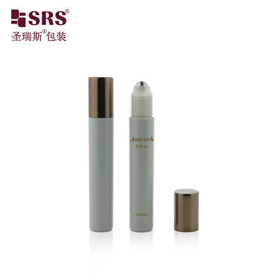Acquistare 15ml PP Roll su bottiglia con palla d' acciaio e tappo in alluminio per il siero degli occhi Deodorante Cosmetico confezionamento online manufacture