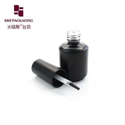 comprare Bottiglia di vetro vuota di 15 ml con gomma nera per la rimozione del lucido da unghie online manufacture