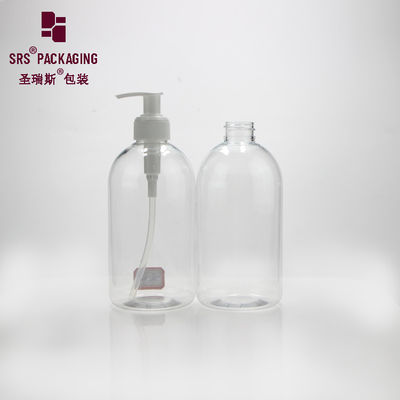 comprare disinfettante per mani vuote trasparente 500ml bottiglie di plastica rotonde per animali domestici online manufacture