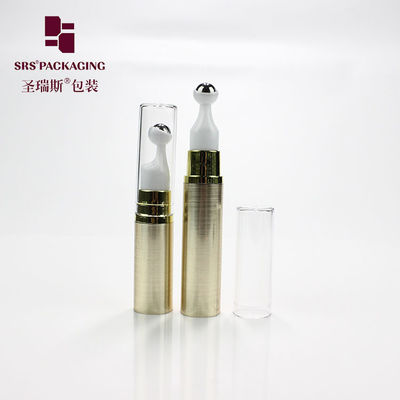 comprare Mini bottiglia di gomma di plastica vuota e rotonda per la cura della pelle da 5 ml senza aria online manufacture