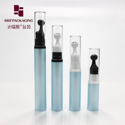 comprare Bottiglia di pompa senza aria in polvere di plastica a rulli di massa con sfera di metallo 10ml online manufacture