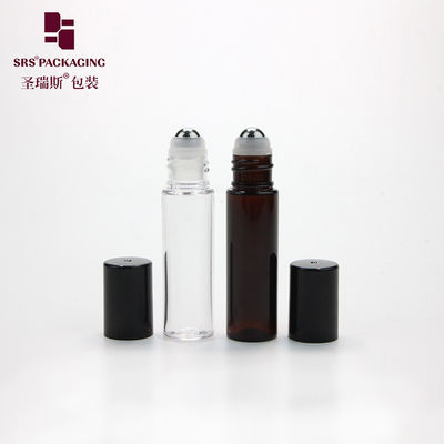 comprare 10 ml di trasparente ambra vuota di plastica PET per la cura della pelle, lucente per labbra in rulli su tubo online manufacture