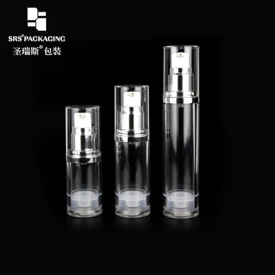 comprare AS bottiglia vuota trasparente di 15 ml 30 ml 50 ml di plastica cosmetica pompa senza aria online manufacture