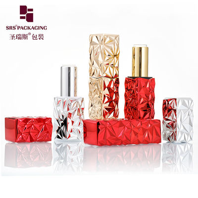 comprare 3.5g di design unico lucido rosso oro argento lusso rossetto vuoto contenitore online manufacture