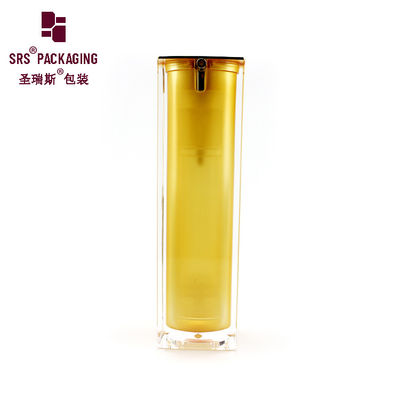 comprare 1 oz di vernice quadrata acrilica color crema per la cura della pelle bottiglie di pompa senza aria online manufacture