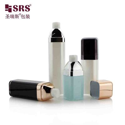 comprare Colore personalizzato Elegante Lozione Cosmetica Vuota Quadratura Pompa Senza Aria online manufacture
