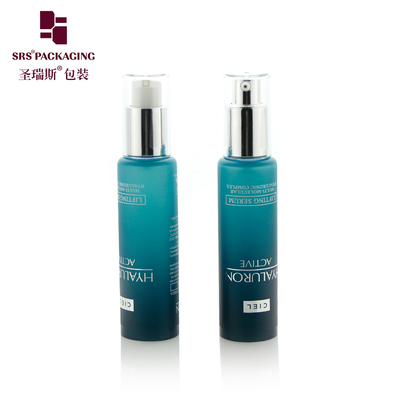 30 ml 50 ml tubi di compressione per pompe liquide di base cosmetica in plastica PE vuota