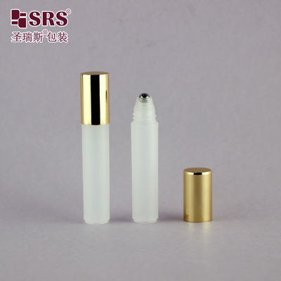 3 ml Cosmetici vuoti di fabbrica Roller Steel Ball Eye Serum Sample Bottle Plastic