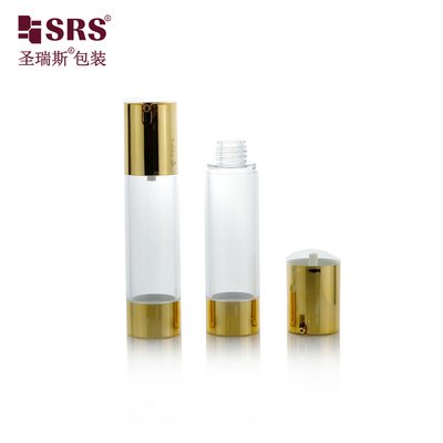 AS Plastica vuota Crema per la cura della pelle Crema per il viso Lozione Siero Gel 50 ml Bottiglia senza aria
