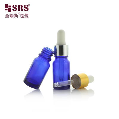 Sero viso tascabile da viaggio di piccole dimensioni olio essenziale bottiglia in vetro 10 ml