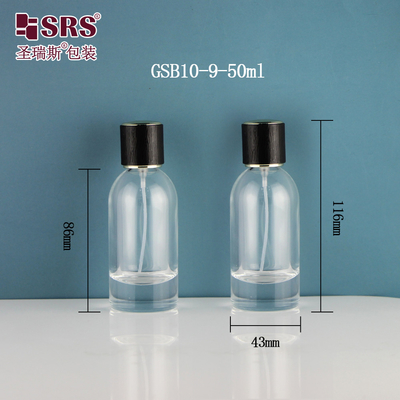 Bottiglia di spray di vetro vuota da 50 ml