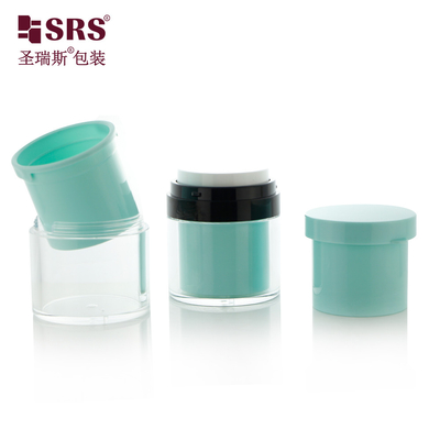 Fabbrica Fabbricante Gel sostitutivo per la crema facciale Per la cura della pelle Pompa del siero Acrilico senza aria Bottone di crema