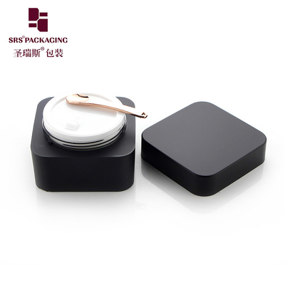 Imballaggio cosmetico di alta qualità 5g 15g 50g Contenitore di plastica acrilica quadrata per crema UV Gel Jar 30g