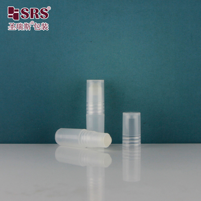 3 ml Mini Plastica vuota PP PCR Materiale riciclato campione del siero Roll On Oil Bottles