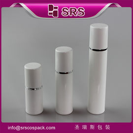 SRS made in China all'ingrosso cilindrico materiale PP 15ml 30ml 50ml pompa senza aria bottiglia