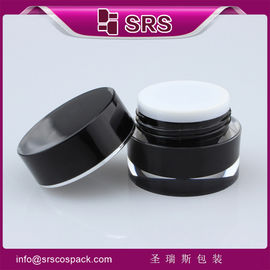 J021 5g nero mini occhiali vuoti in vaso speciale per cosmetici