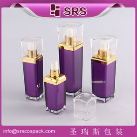 Imballaggio Shengruisi L052-30ml 50ml 80ml 120ml acrilico quadrato bottiglia di lozione cosmetica