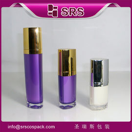 Shengruisi Triangolo a colori personalizzati 15ml 30ml 50ml Lozione Acrilica di Plastica Imballaggio per la cura della pelle