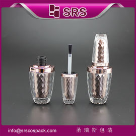 Imballaggio Shengruisi NP-003 Bottiglia di gel da unghie in plastica da 8 ml con tappo e spazzola
