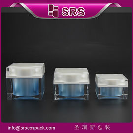 plastica di bellezza J053 30ml 50ml 80ml bottiglia quadrata cosmetica
