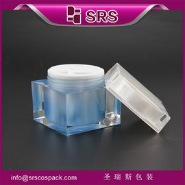 SRS PACKING barattolo di crema per la pelle 30 ml 50 ml 80 ml quadrato