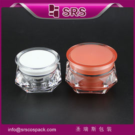 contenitore di crema per la cura della pelle di alta qualità, barattolo di plastica cosmetica