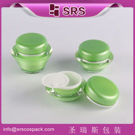 Vernice verde colore vaso per crema di lumaca