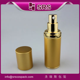 TA024 Bottiglia di alluminio senza aria da 15 ml, 30 ml e 45 ml con dispenser