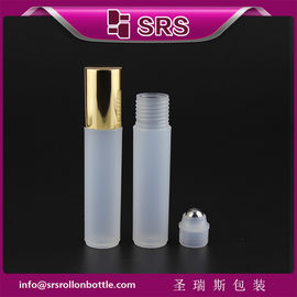 RPA-10ml rotolo di plastica su bottiglia con sfera di acciaio e tappo in alluminio