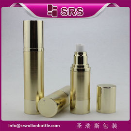 Cina fabbrica di produzione A022 15ml 30ml 50ml oro senza aria pompa bottiglia