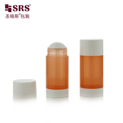 15 ml 30 ml 50 ml 75 ml 90 ml Contenitore vuoto rotondo in PP PCR riciclabile Eco Deodorant Stick