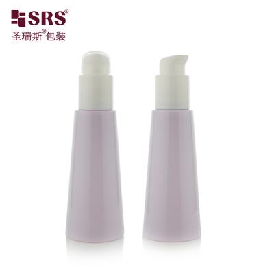 4 oz 120 ml PET vuoto Gel per lavaggio del corpo Pompa bottiglia Bottiglie di plastica per doccia ricaricabili