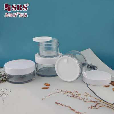 50g 80g 100g 120g 150g Contenitore vuoto di crema per il corpo cosmetica contenitore di plastica in PET