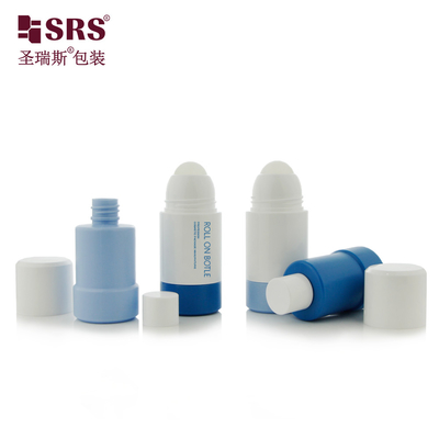 PP PCR Materiali riciclati Rollo di stile sostitutivo Deodorante Gel Rollo su Bottiglia di Plastica 50ml