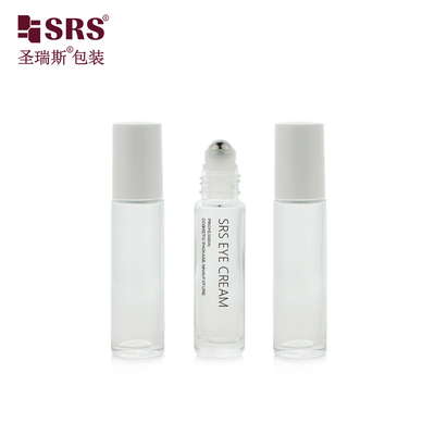 Applicatore di profumo in vetro da 10 ml senza perdite Bottiglie di olio per la cura della pelle vuote