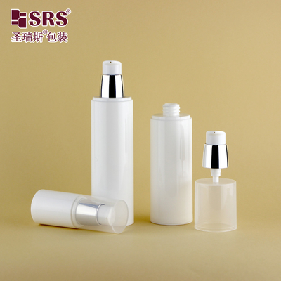 15 ml 50 ml PCR in PP Bottiglie vuote riciclabili all'ingrosso personalizzazione 30 ml Bottiglia pompa senza aria