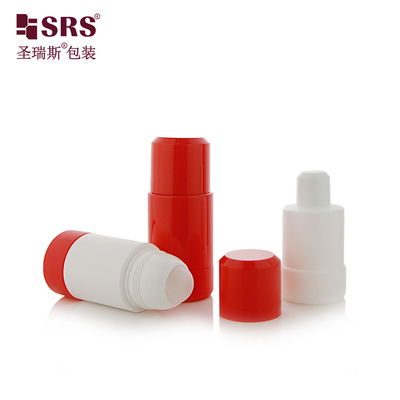Sostituibile personalizzazione vuoto Deodorante Gel per la cura della pelle Bottiglia a rulli a colori solidi