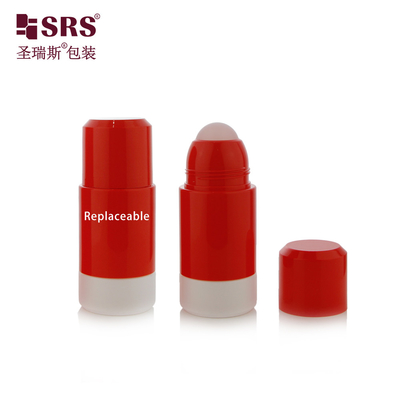 75 ml di gel liquido anti prurito PCR riciclato ecologico ricambiabile su bottiglia di plastica 50 ml