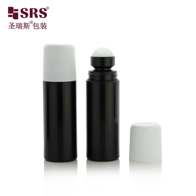 90ml 3 oz imballaggio cosmetico vuoto Gel Roller Ball PP Materiale riciclato Deodorante Roll On Bottles