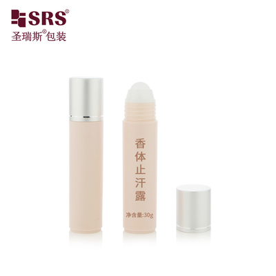 Luxury Empty Elegant Wholesale Materiali riciclati Rollo di plastica su bottiglie di deodorante