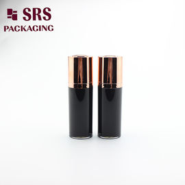 A020 vernice nero acrilico doppia parete bottiglia di lozione cosmetica bottiglia senza aria