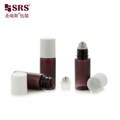 Dimensione tascabile Nudi colore iniezione di plastica soffiante personalizzato colore solido anti prurito liquido 15ml bottiglia a rotolo