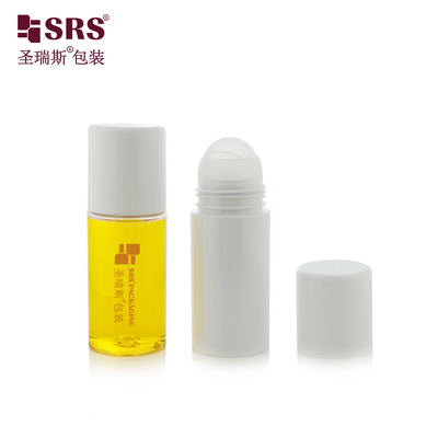 PET43 130ML 170ML sfera di plastica PET Roll On Bottle per applicatore di gel deodorante roll-on