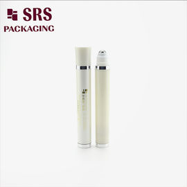 10 ml di bianco di lusso, rotolo vibrante sul massaggio con siero, flacone vuoto