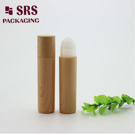 Bottiglia di plastica RPP-30ml con palla di plastica e tappo di plastica stampato su rotolo di legno personalizzato sulla bottiglia