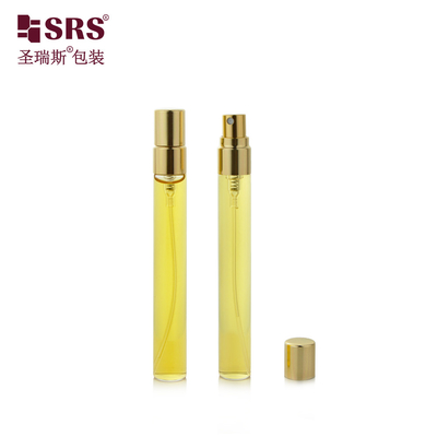 BLPA-10ML Bottiglia di vetro trasparente a basso costo Sprayer Perfume Tasca Dimensioni di imballaggio Personalizzazione
